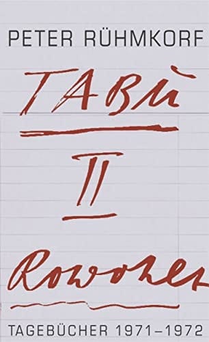 TABU II. Tagebücher 1971 - 1972.