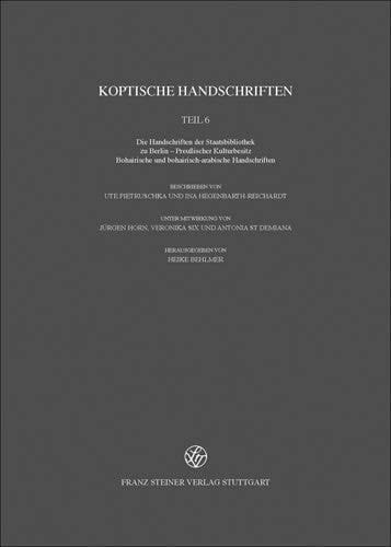Coptic manuscripts