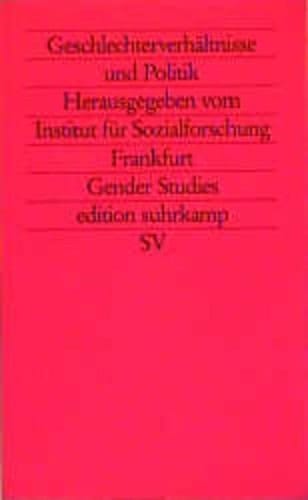 Geschlechterverhältnisse und Politik (Edition Suhrkamp) (German Edition)