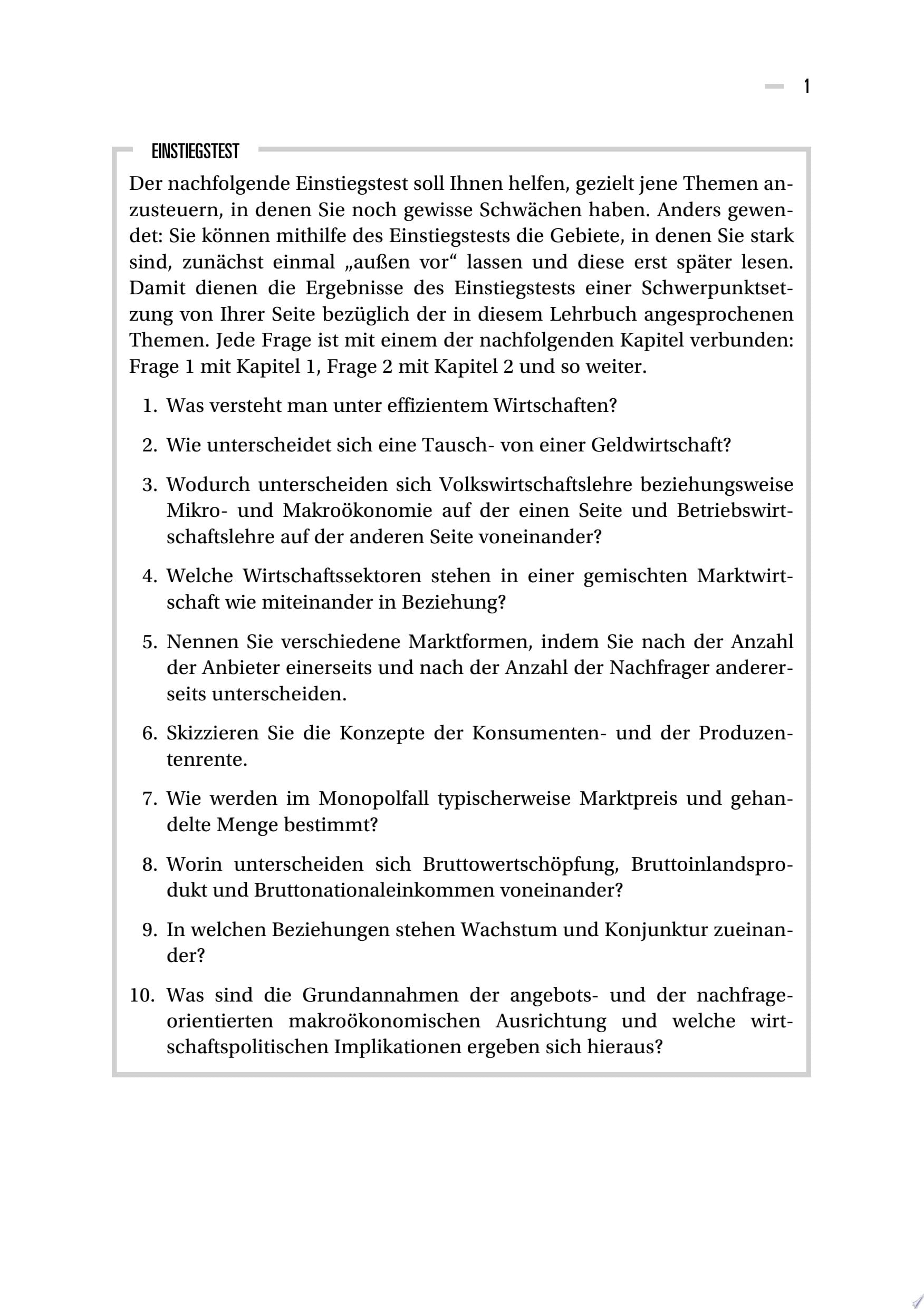 Wiley-Schnellkurs Volkswirtschaftslehre