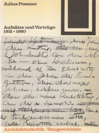 Aufsätze und Vorträge, 1931-1980 (Bauwelt Fundamente) (German Edition)
