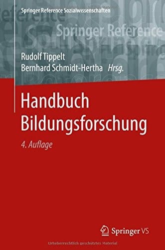 Handbuch Bildungsforschung - BAND I & II (Springer Reference Sozialwissenschaften) (German Edition)