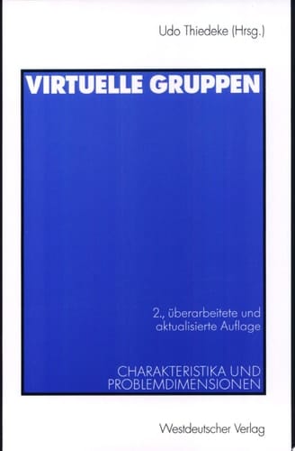 Virtuelle Gruppen Charakteristika Und Problemdimensionen