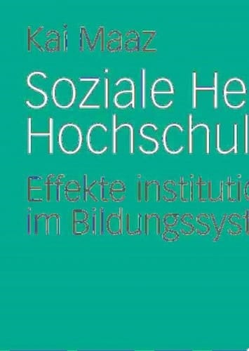 Soziale Herkunft und Hochschulzugang