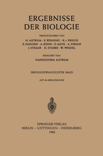 Ergebnisse der Biologie