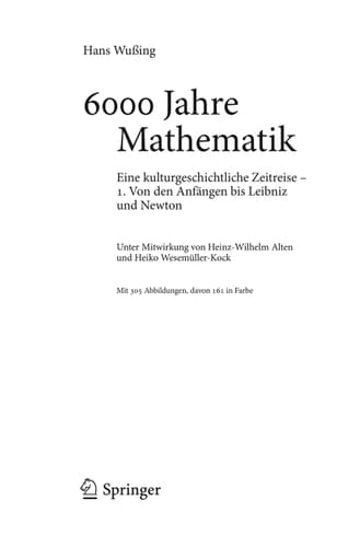 6000 Jahre Mathematik
