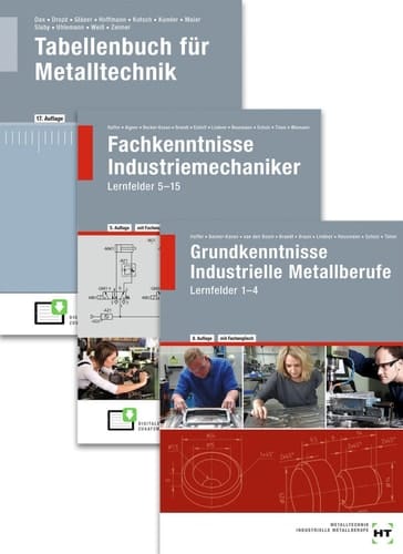 Paketangebot Der Industriemechaniker Lernfelder 1-15 + Tabellenbuch