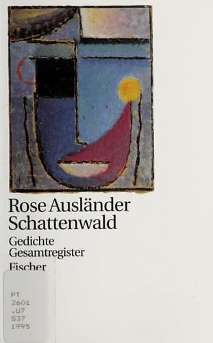 Schattenwald Gedichte ; Gesamtregister