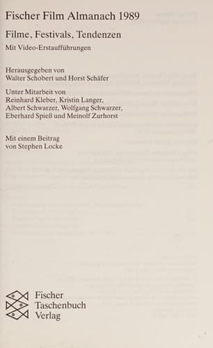 Fischer-Film-Almanach 1989