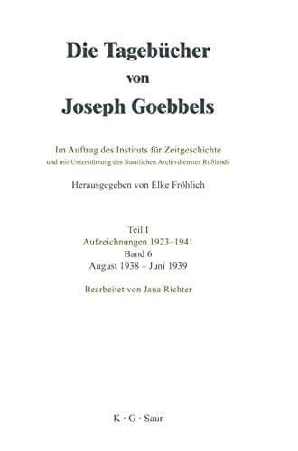 August 1938 - Juni 1939