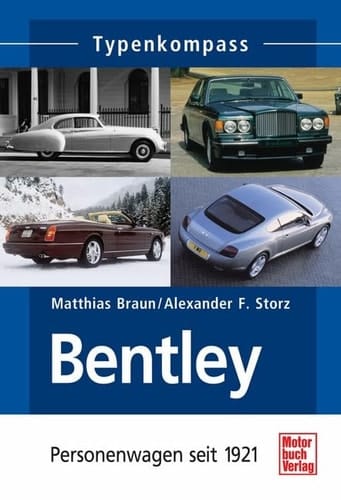 Typenkompass Bentley Personenwagen seit 1921