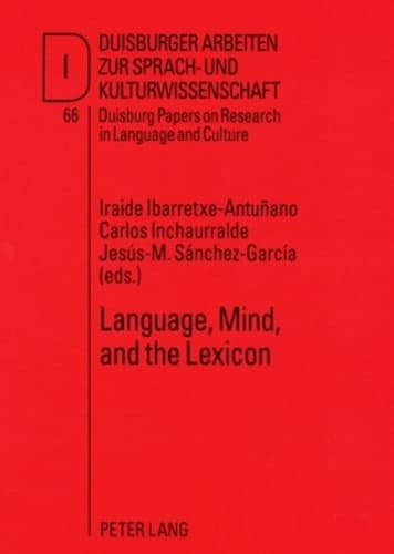 Language, Mind, and the Lexicon