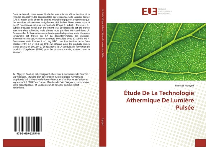 Étude De La Technologie Athermique De Lumière Pulsée (French Edition)