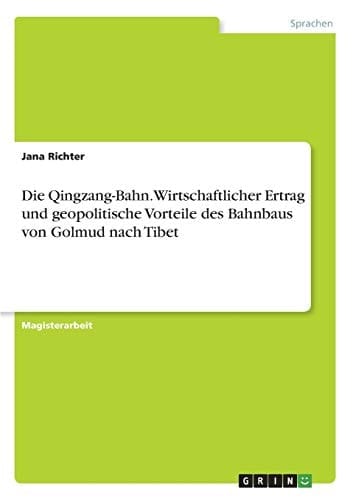 Qingzang Bahn Ertrag des Baus der Bahn von Golmud nach Tibet