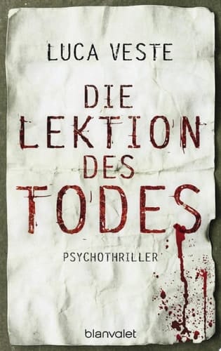 Die Lektion des Todes Psychothriller