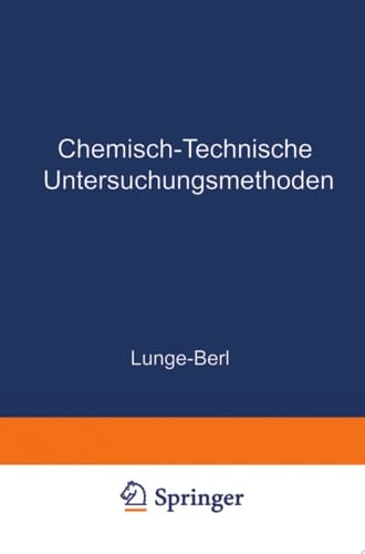 Chemisch-technische Untersuchungsmethoden