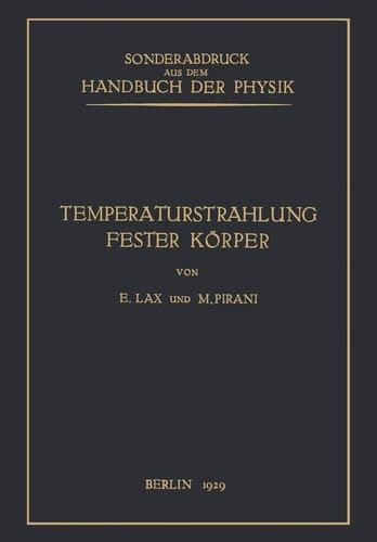 Temperaturstrahlung fester Körper