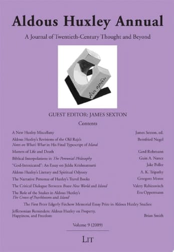 Aldous Huxley 2009