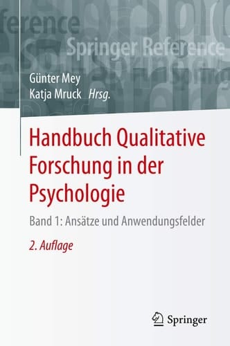 Handbuch Qualitative Forschung in der Psychologie Band 1: Ansätze und Anwendungsfelder