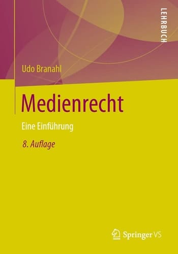 Medienrecht Eine Einführung