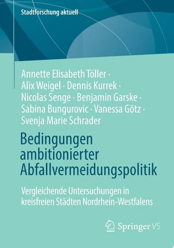 Bedingungen ambitionierter Abfallvermeidungspolitik