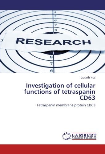 Investigation of Cellular Functions of Tetraspanin Cd63