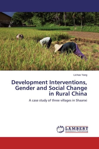 Development Interventions, Gender and Social Change in Rural China A Case Study of Three Villages in Shaanxi