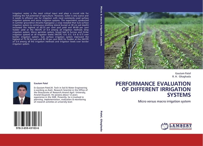 Performance Evaluation of Different Irrigation Systems Micro Versus Macro Irrigation System