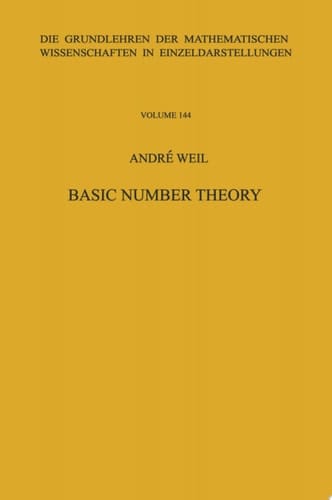 Basic Number Theory.