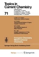 Inorganic Chemistry Metal Carbonyl Chemistry