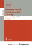 Information and Communications Security