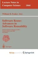 Software Reuse Advances in Software Reusability