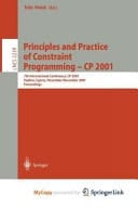 Principles and Practice of Constraint Programming - CP 2001 7th International Conference, CP 2001, Paphos, Cyprus, November 26 - December 1, 2001, Proceedings