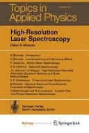 High-Resolution Laser Spectroscopy