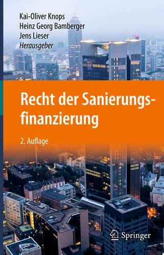 Recht der Sanierungsfinanzierung