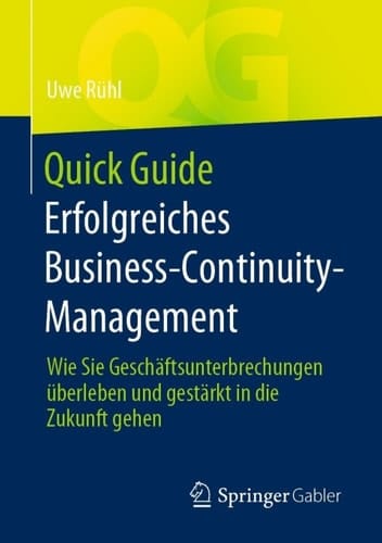 Quick Guide Erfolgreiches Business-Continuity-Management