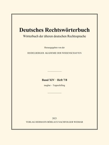 Deutsches Rechtswörterbuch