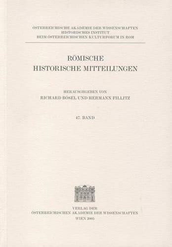 Romische Historische Mitteilungen 2005