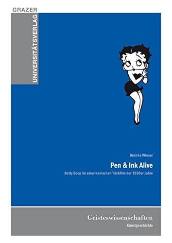Pen & Ink Alive Betty Boop im amerikanischen Trickfilm der 1930er Jahre