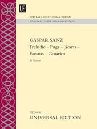 Gaspar Sanz: Preludio – Fugue – Jácaras – Pavanas – Canarios for guitar