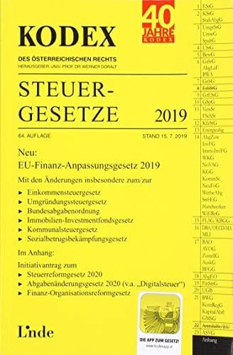 Steuergesetze 2019