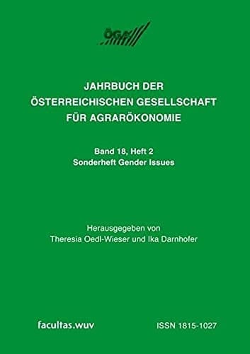 Sonderheft zum Thema "Gender issues"