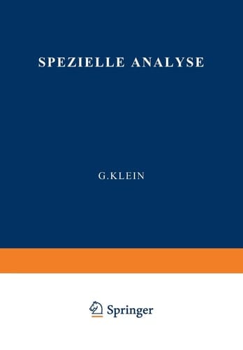 Spezielle Analyse Dritter Teil Organische Stoffe III Besondere Methoden Tabellen