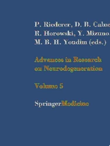 Advances in Research on Neurodegeneration Volume 5