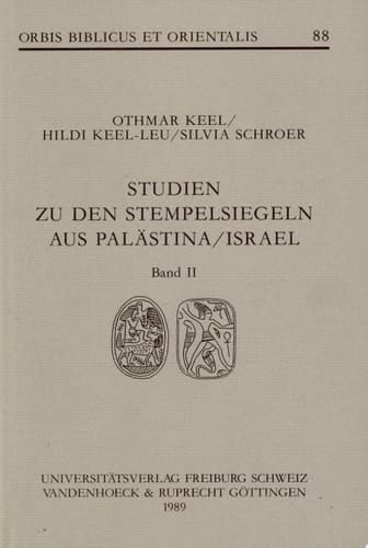 Studien zu den Stempelsiegeln aus Palästina/Israel