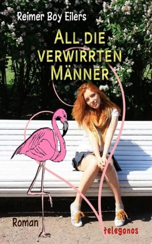 All die verwirrten Männer Ein rosa Flamingo in Hamburg