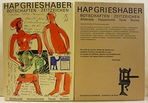 Botschaften Zeitzeichen: Bildbriefe, Holzschnitte, Texte, Notate