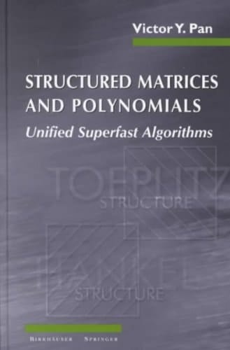Structured Matrices and Polynomials Unified Superfast Algorithms