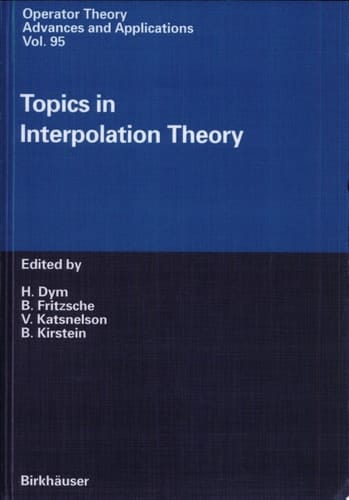 Topics In Interpolation Theory
