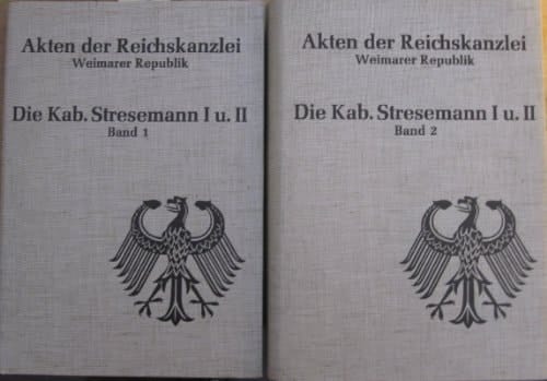 Die Kabinette Stresemann I und II 13. August bis Oktober 1923, 6. Oktober bis 30. November 1923
